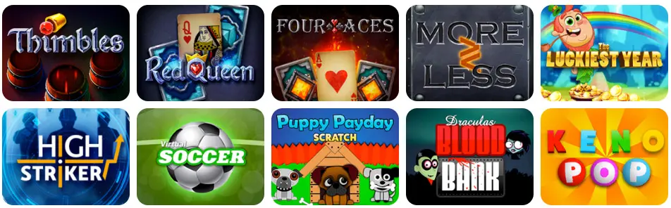 Jeux en ligne ScratchMania Casino